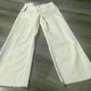 Boyish high rise wide leg jeans